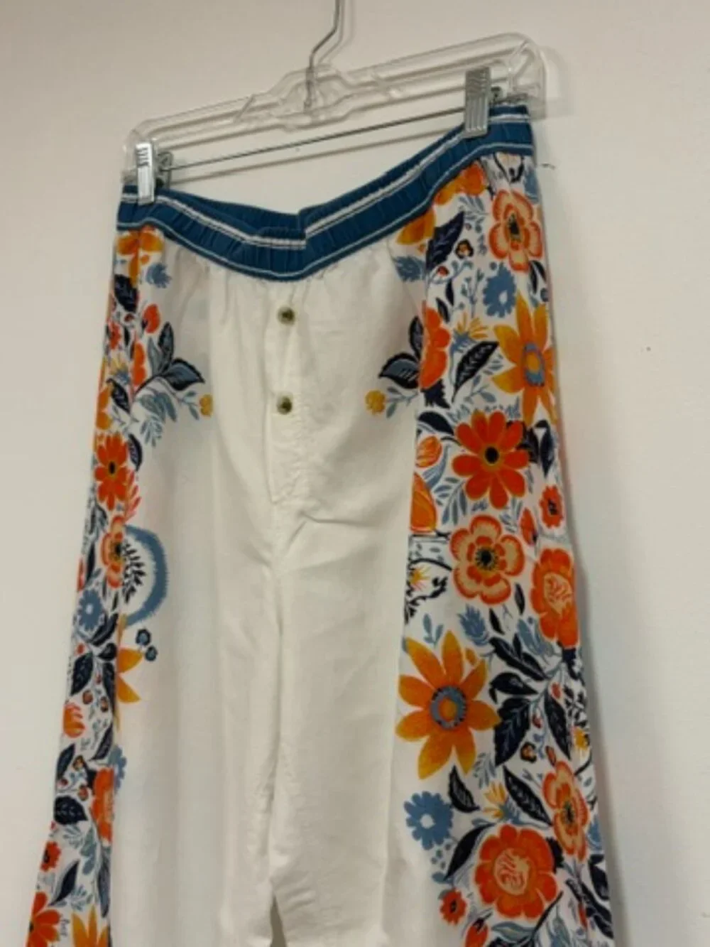 Anthropologie X Real Fun Wow Floral Pajama Pants Size M